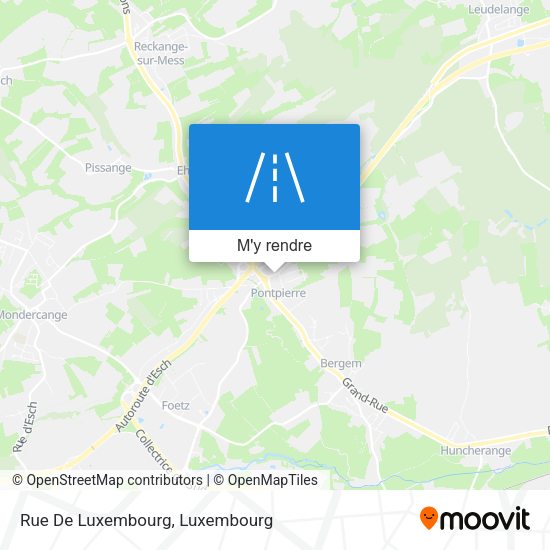 Rue De Luxembourg plan