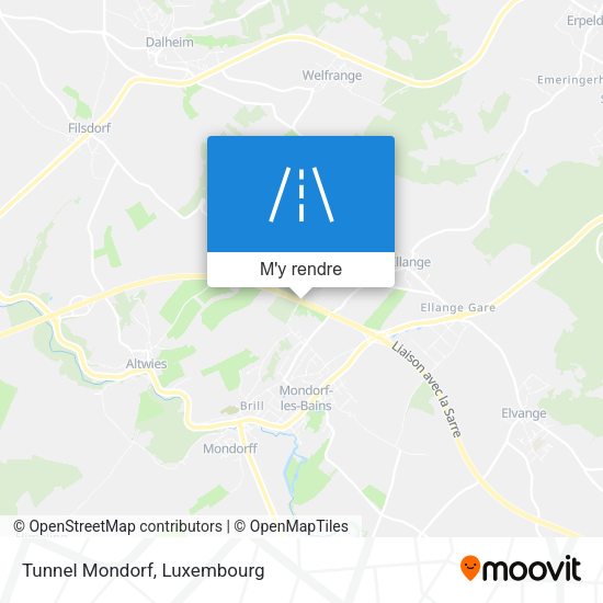 Tunnel Mondorf plan
