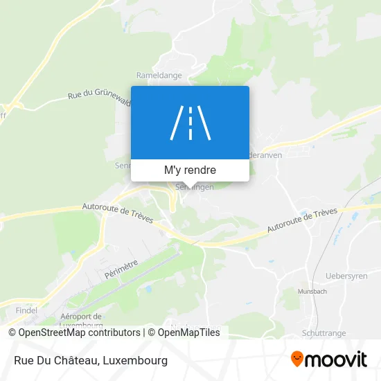 Rue Du Château plan