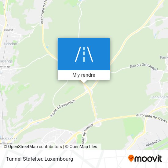 Tunnel Stafelter plan