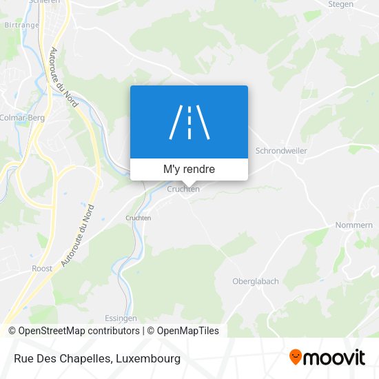Rue Des Chapelles plan