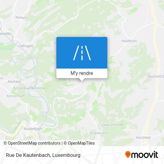 Rue De Kautenbach plan