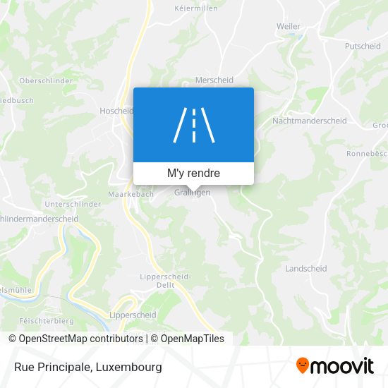 Rue Principale plan
