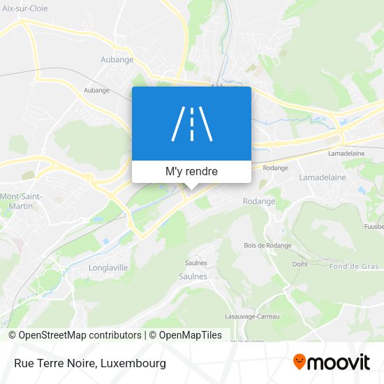 Rue Terre Noire plan