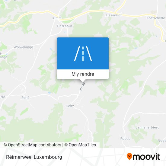 Réimerwee plan