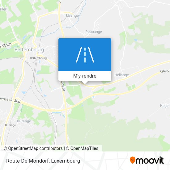 Route De Mondorf plan
