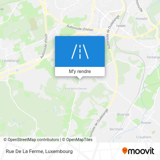 Rue De La Ferme plan