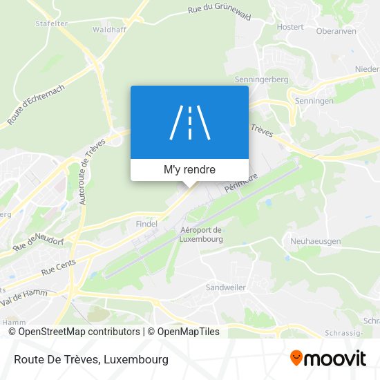 Route De Trèves plan