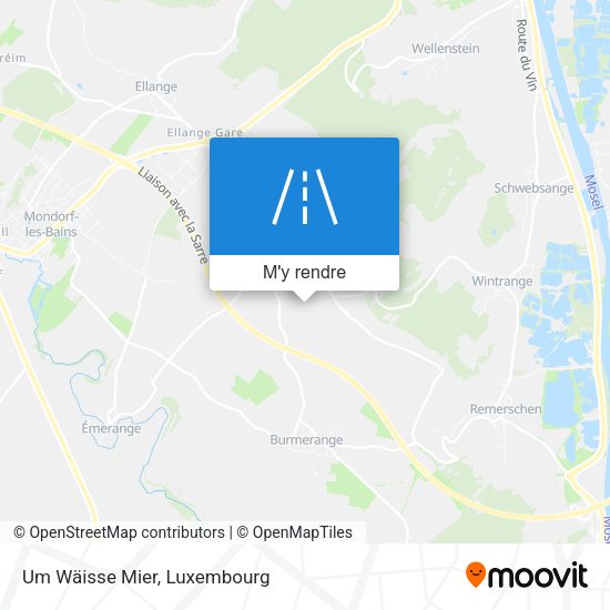 Um Wäisse Mier plan