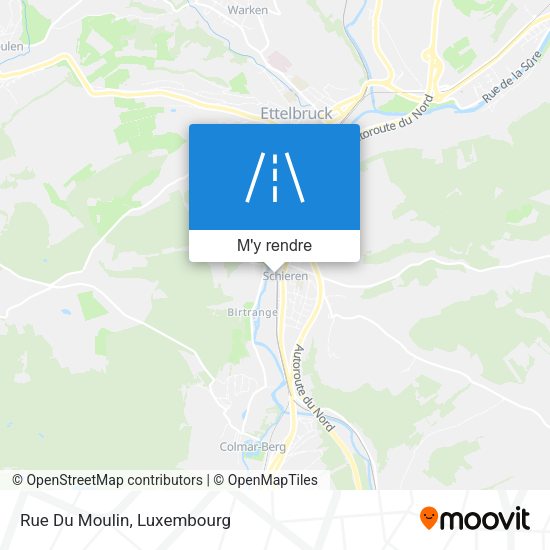 Rue Du Moulin plan