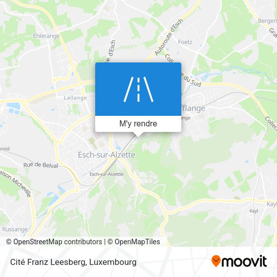 Cité Franz Leesberg plan