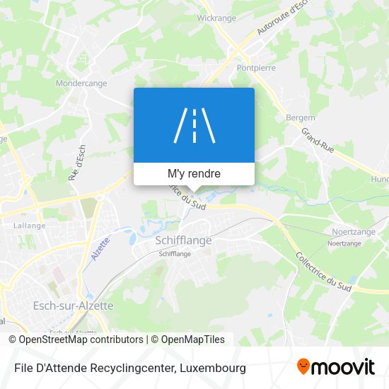 File D'Attende Recyclingcenter plan