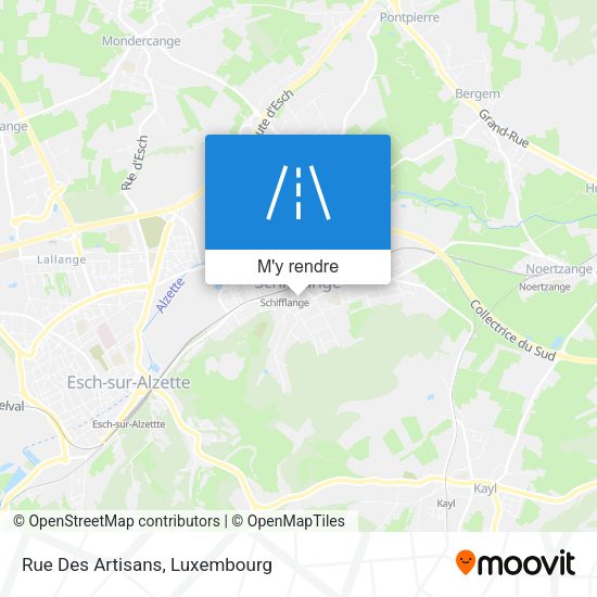Rue Des Artisans plan