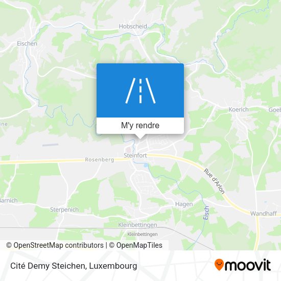 Cité Demy Steichen plan