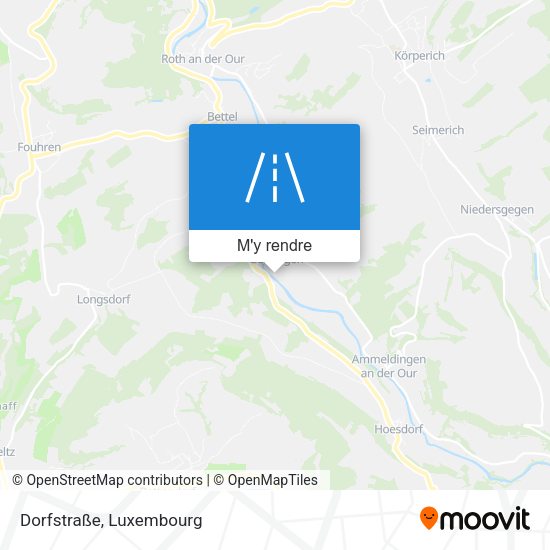 Dorfstraße plan