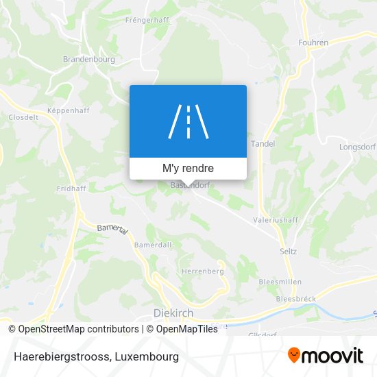 Haerebiergstrooss plan