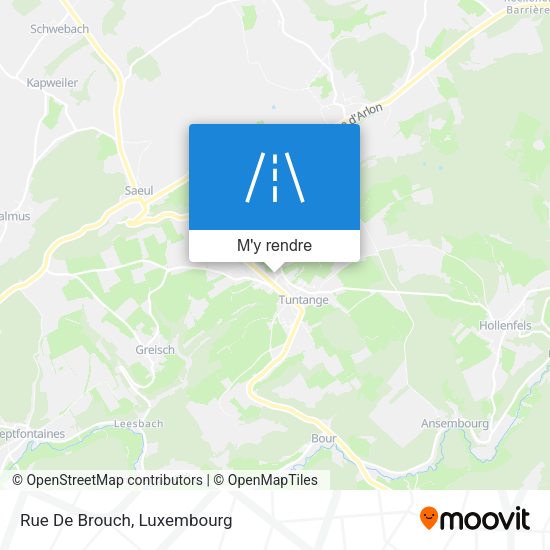 Rue De Brouch plan