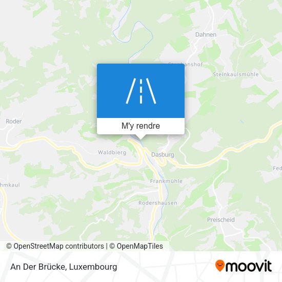 An Der Brücke plan