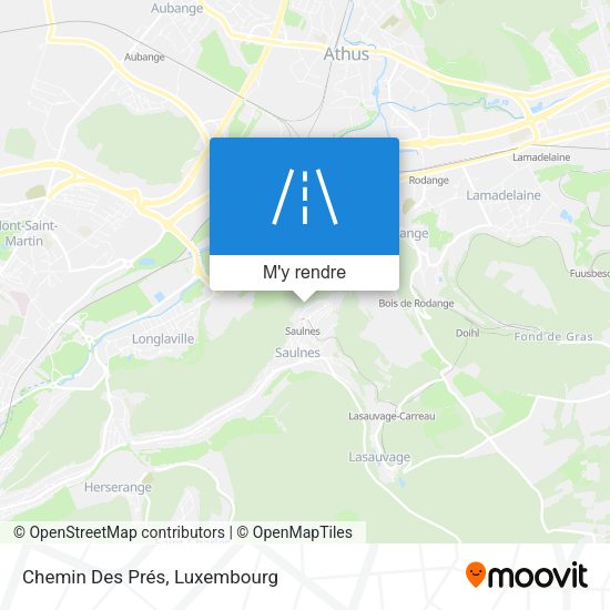 Chemin Des Prés plan