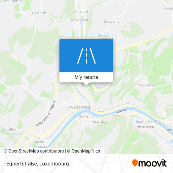 Egbertstraße plan