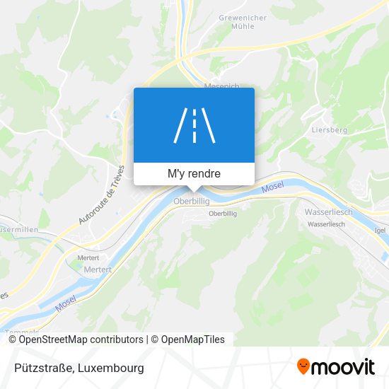 Pützstraße plan