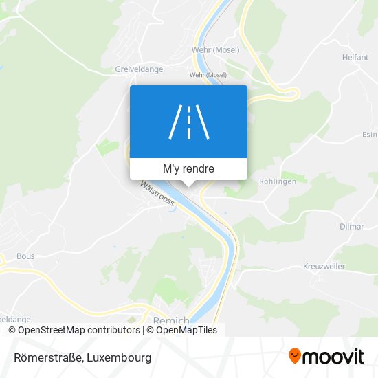 Römerstraße plan