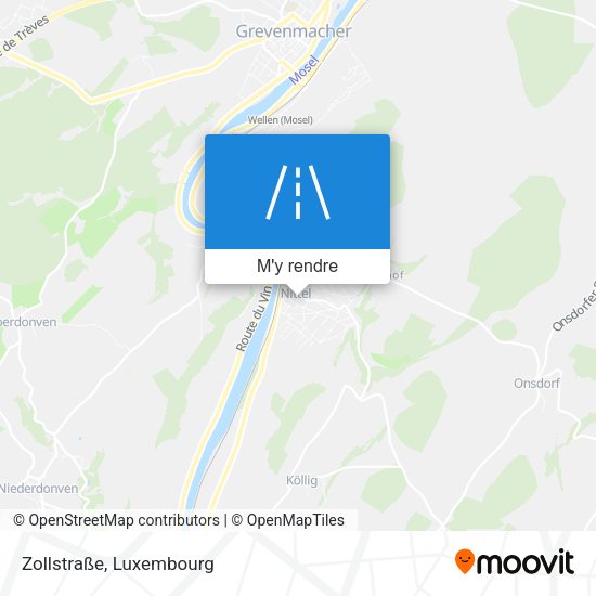 Zollstraße plan