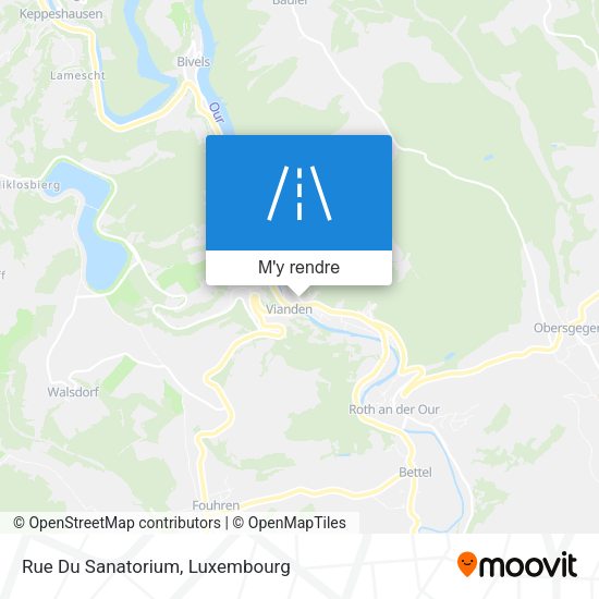 Rue Du Sanatorium plan