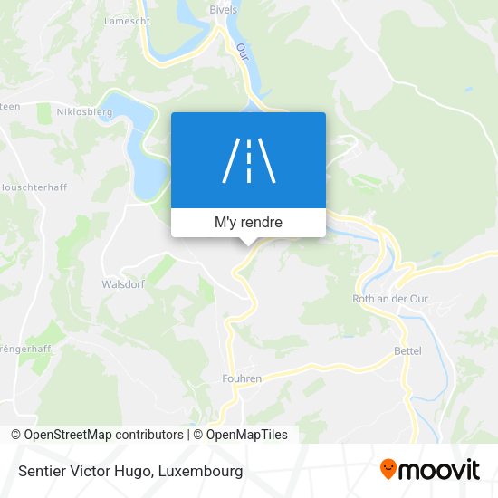 Sentier Victor Hugo plan