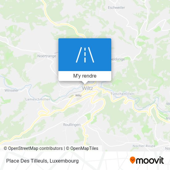 Place Des Tilleuls plan