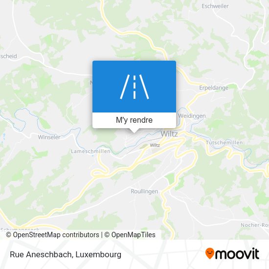 Rue Aneschbach plan