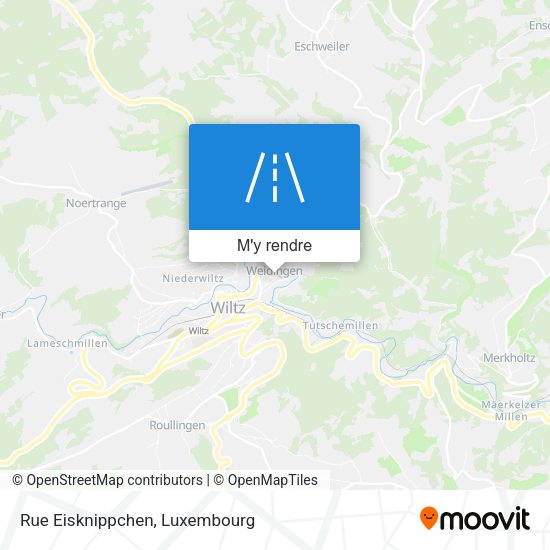 Rue Eisknippchen plan