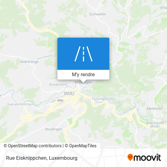 Rue Eisknippchen plan