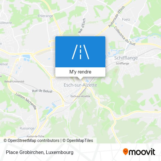 Place Grobirchen plan