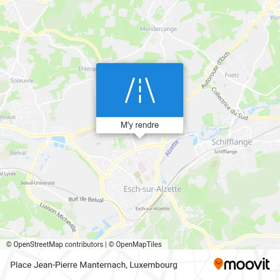 Place Jean-Pierre Manternach plan
