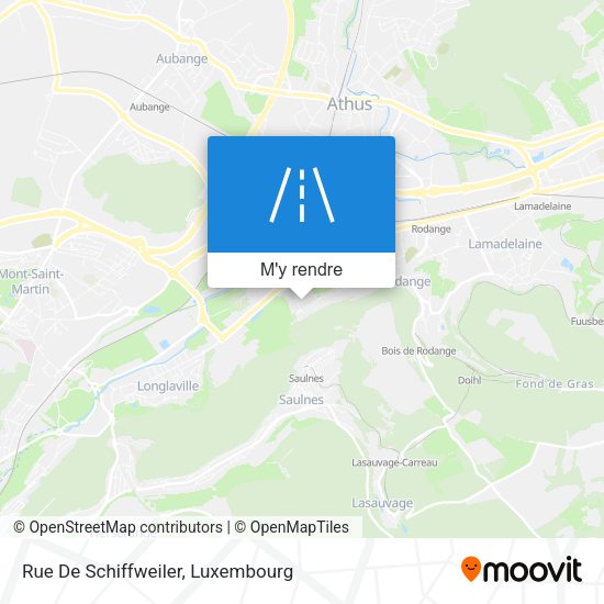 Rue De Schiffweiler plan