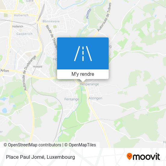 Place Paul Jomé plan