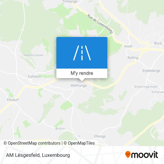 AM Lësgesfeld plan