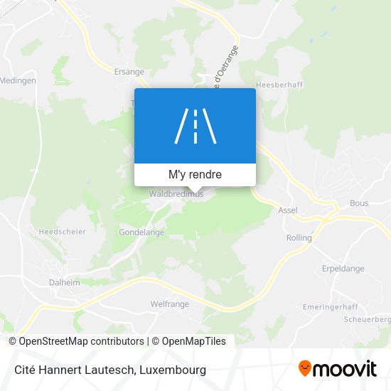 Cité Hannert Lautesch plan