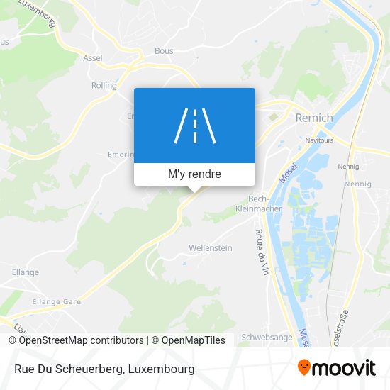 Rue Du Scheuerberg plan