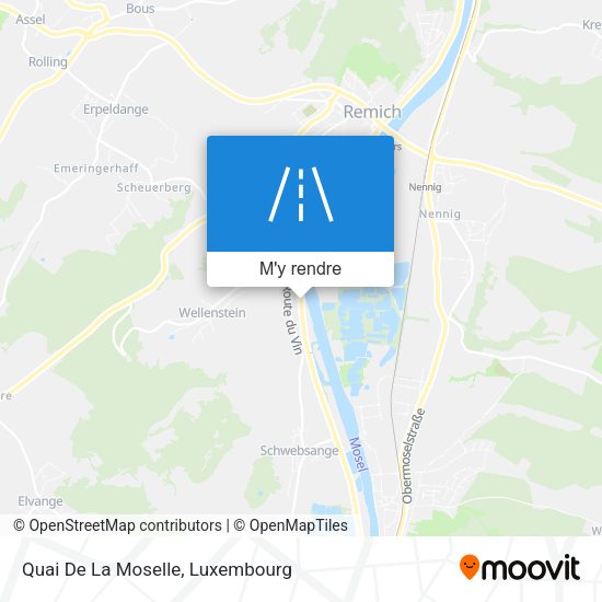 Quai De La Moselle plan