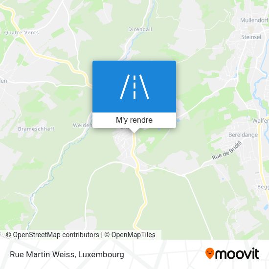 Rue Martin Weiss plan