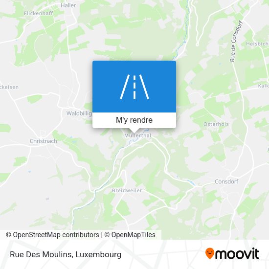 Rue Des Moulins plan