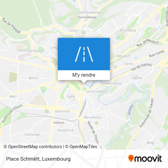 Place Schmëtt plan