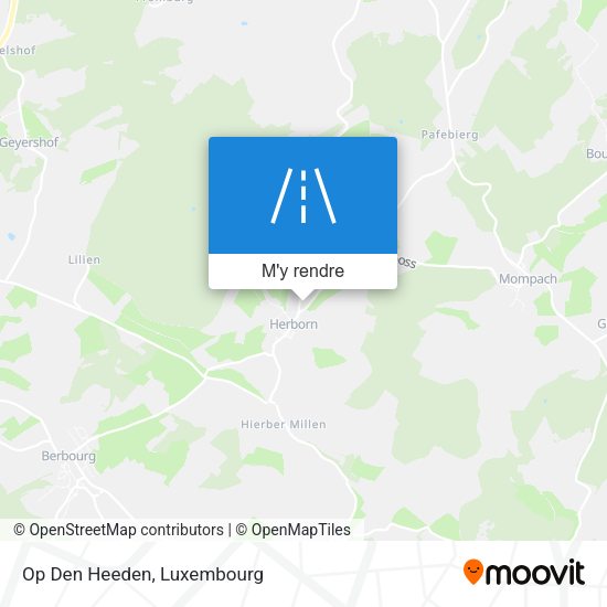 Op Den Heeden plan