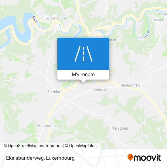 Ekelsbanderweg plan