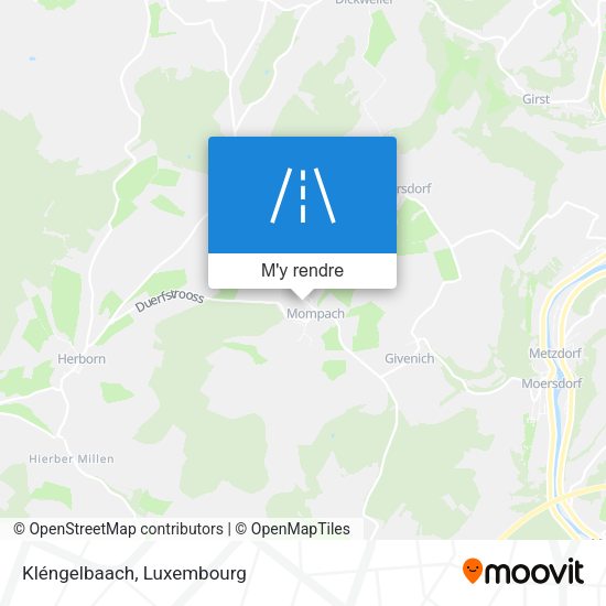 Kléngelbaach plan