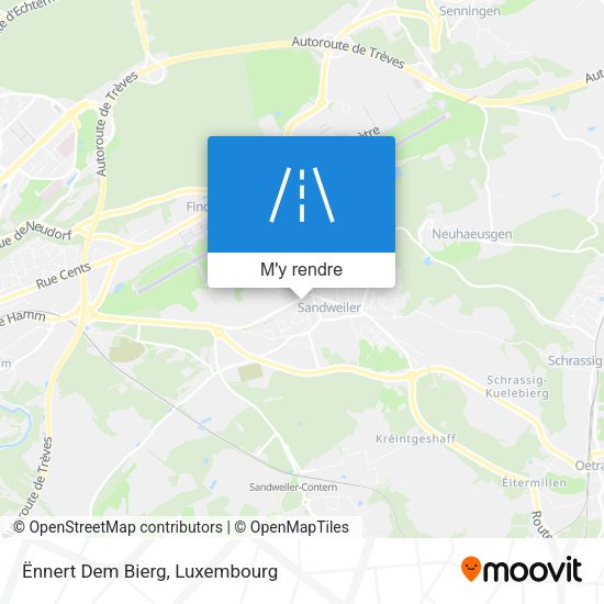 Ënnert Dem Bierg plan