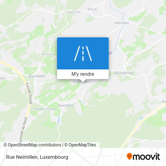 Rue Neimillen plan