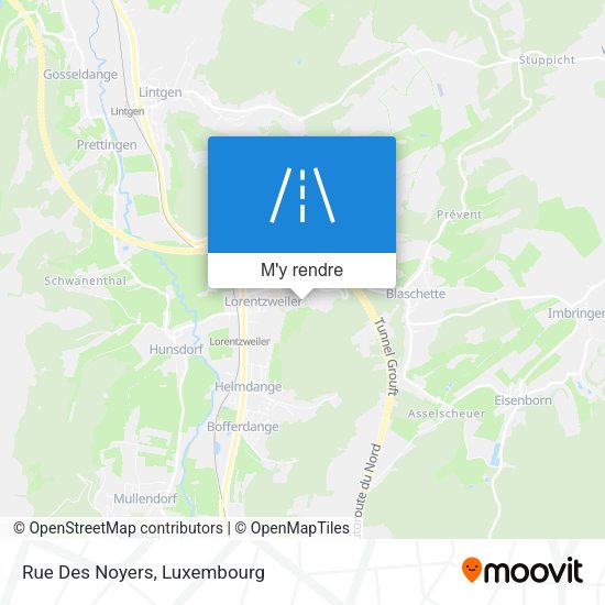 Rue Des Noyers plan
